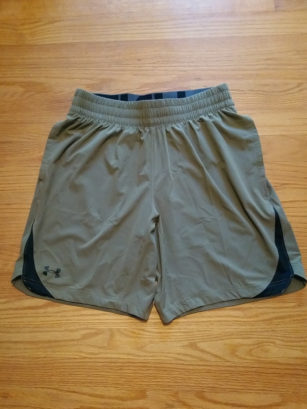 Under Armour Men's Olive Green Training Shorts
